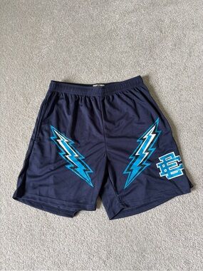 Eric Emanuel EE Lightning Bolt Mesh Shorts
